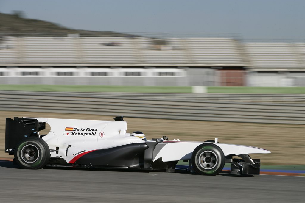 Test Valencia primi km, Pedro de la Rosa, BMW Sauber C29